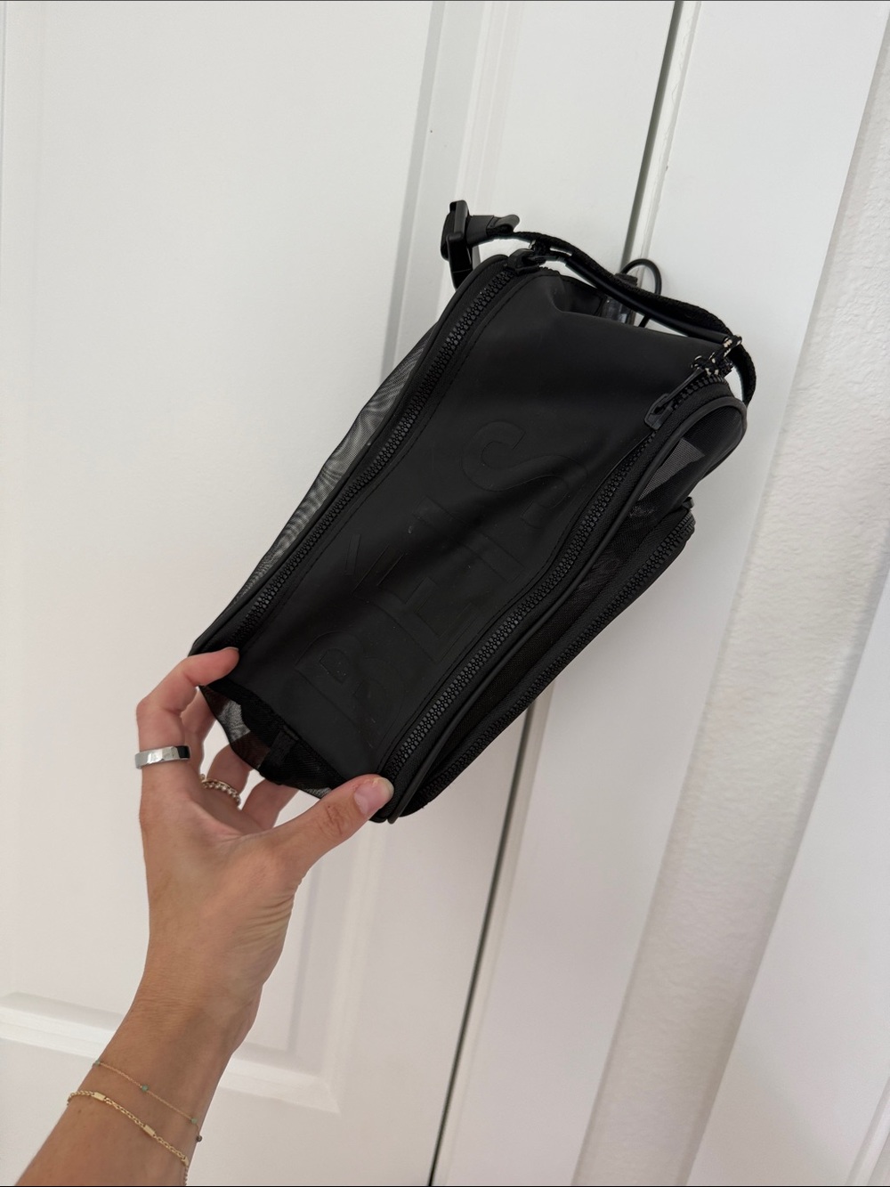 BEIS Black Toiletry Bag